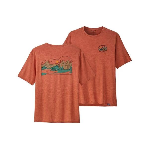 PATAGONIA Men's Capilene Cool Daily Graphic Orange