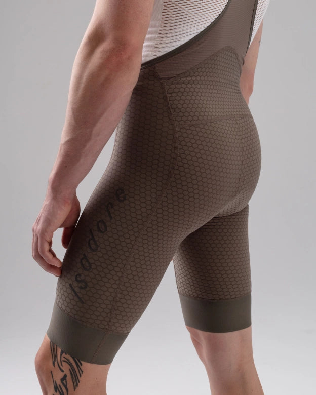 ISADORE Echelon Aero Bib Shorts Major Brown