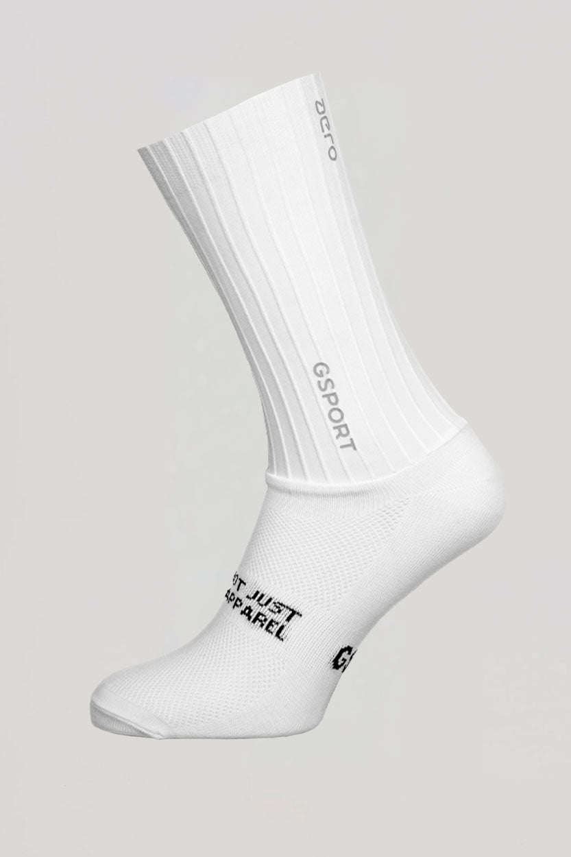 GSPORT Calcetines Aero white