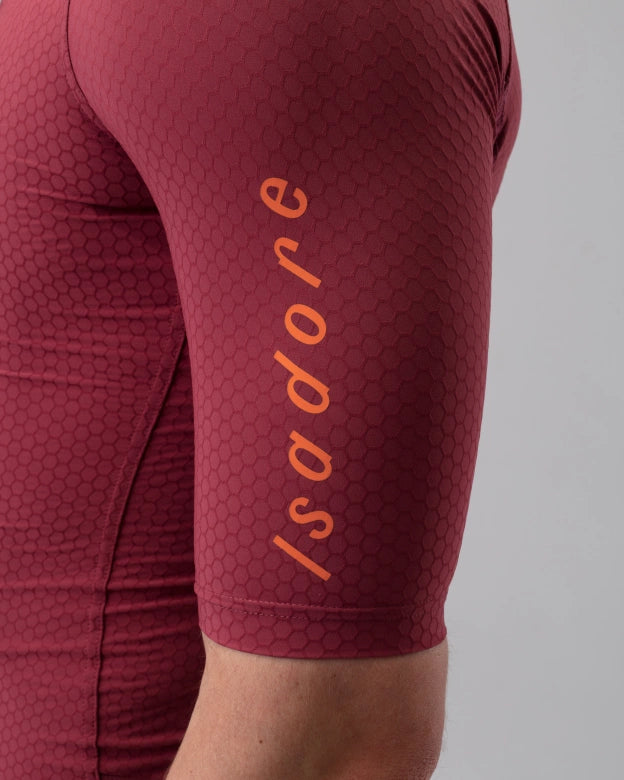 ISADORE Echelon Aero Jersey Earth Red