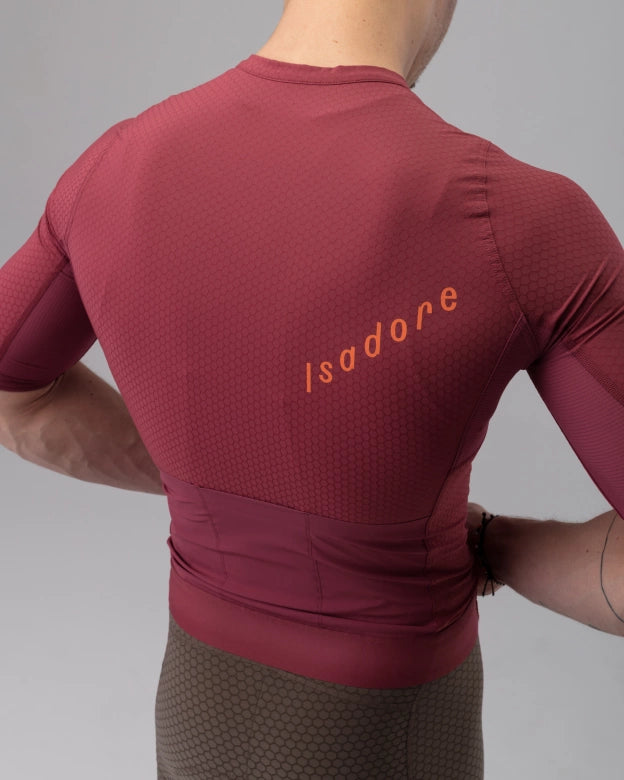 ISADORE Echelon Aero Jersey Earth Red