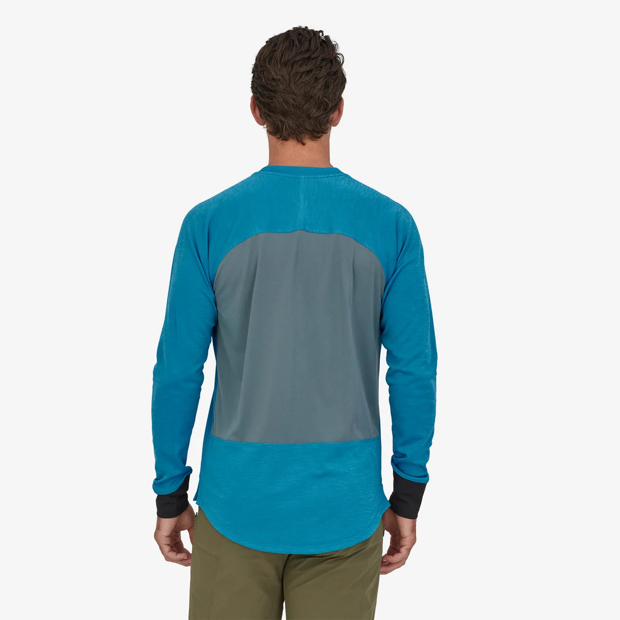 PATAGONIA Men's Long-Sleeved Dirt Craft Jersey Azul