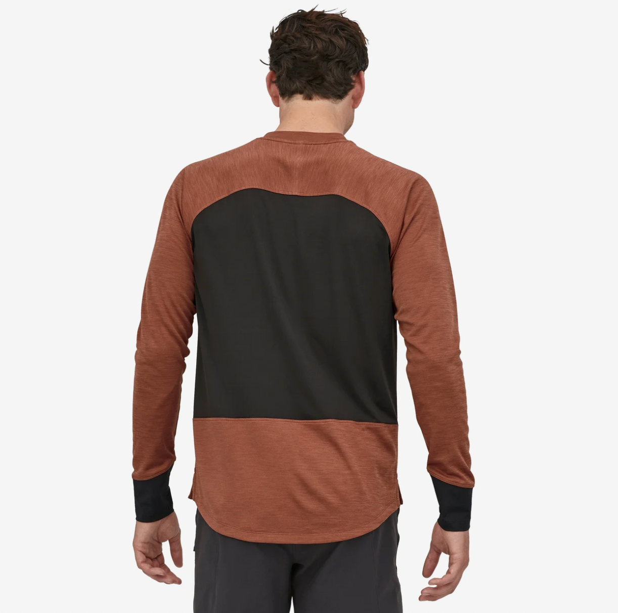 PATAGONIA Men's Long-Sleeved Dirt Craft Jersey Marrón