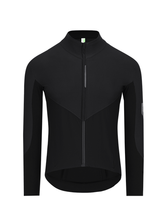Q36.5 Dottore Hybrid Maillot Manga Larga Negro