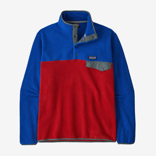 PATAGONIA Men's Lightweight Synchilla® Snap-T® Fleece Pullover Tourning Red
