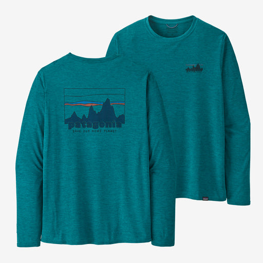 PATAGONIA Men's Long-Sleeved Capilene® Cool Daily Graphic Shirt 73 Skyline