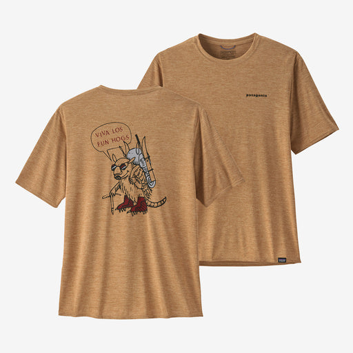 PATAGONIA Men's Capilene Cool Daily Shirt Tinamou Tan