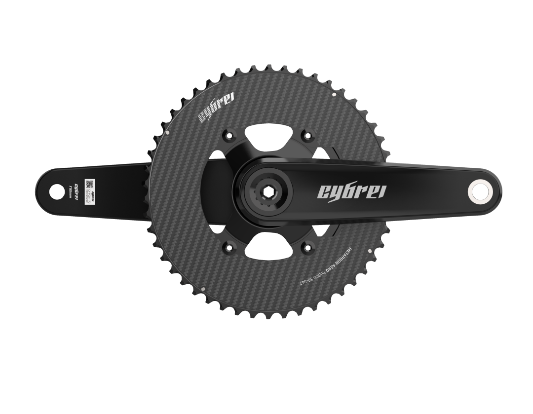CYBREI Conjunto Bielas y platos Carbon 24 (shimano)