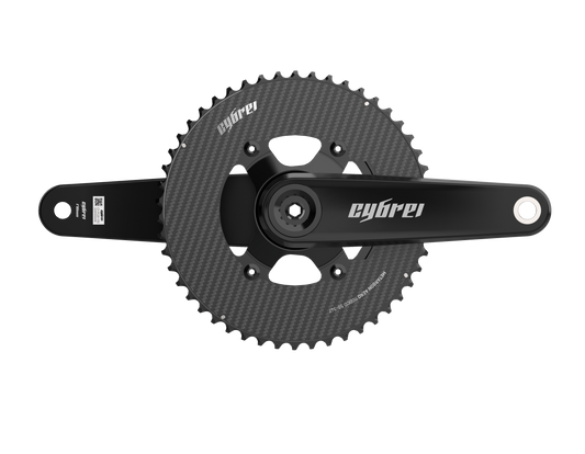 CYBREI Conjunto Bielas y platos Carbon 24 (shimano)