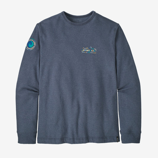 PATAGONIA Men's Lightweight Unity Fitz Wildrise Crew ink black