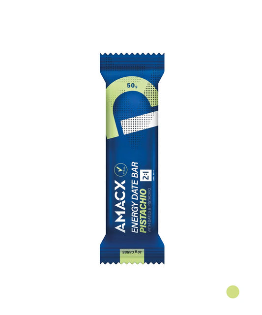 Amacx Energy Date Bar Pistacho
