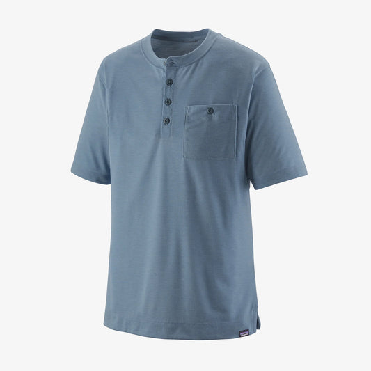 PATAGONIA Men's Capilene® Cool Trail Bike Henley Gris Pluma Claro