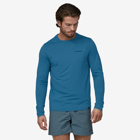PATAGONIA Men's Long-Sleeved Capilene® Cool Daily Graphic Shirt - Waters