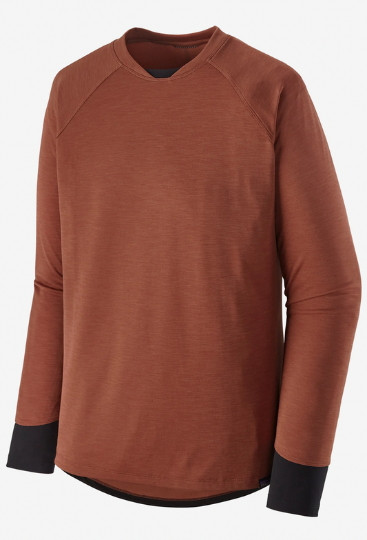 PATAGONIA Men's Long-Sleeved Dirt Craft Jersey Marrón