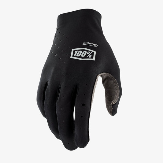 100% Sling Gloves Black Negro